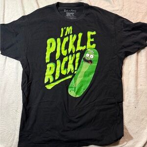 🥒 Rick and Morty "I'm Pickle Rick!" Graphic Tee MENS SZ XL